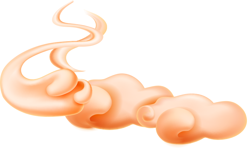 รูปก้อนเมฆสีส้มด้านซ้าย