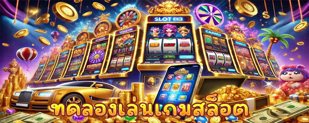 ทดลองเล่นเกมสล็อต