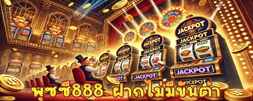 พุซซี่888 ฝากไม่มีขั้นต่ำ