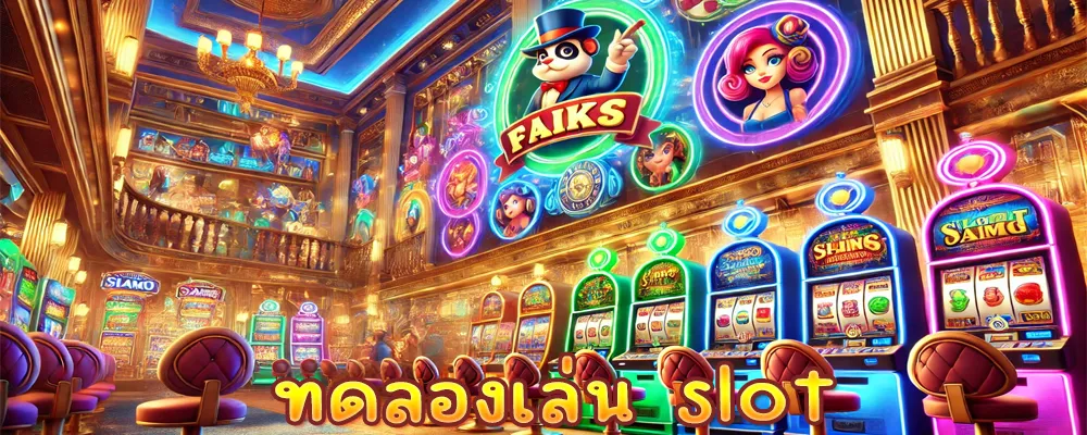 ทดลองเล่น slot